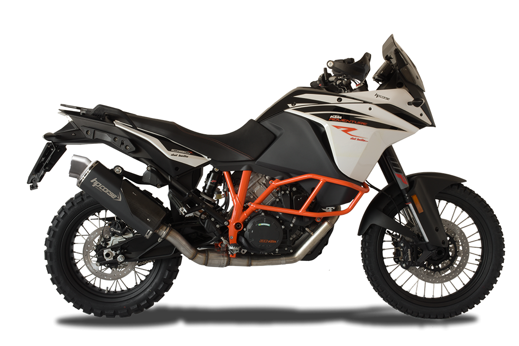 HP Corse échappement 4-Track R Black KTM Adventure 1090 2017-2018