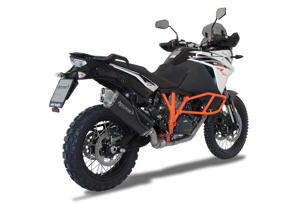 HP Corse échappement 4-Track R Black KTM Adventure 1090 2017-2018