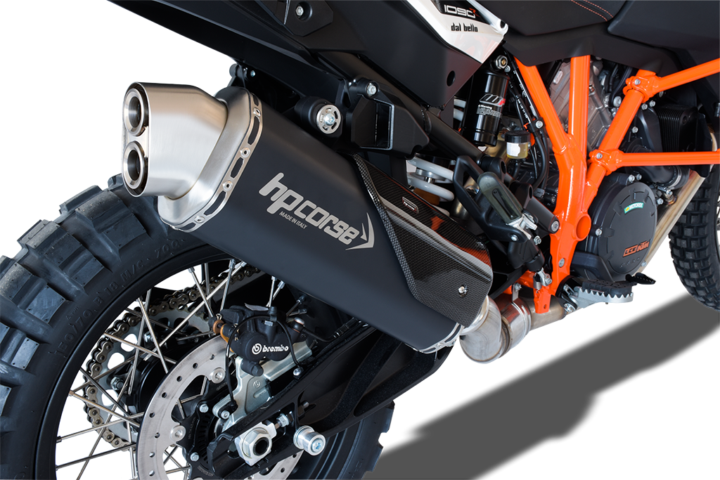 HP Corse échappement 4-Track R Black KTM Adventure 1090 2017-2018
