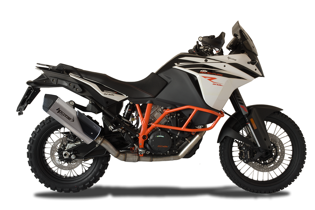 HP Corse Shappe SPS Carbon Titanium KTM Adventure 1050 2013-2016