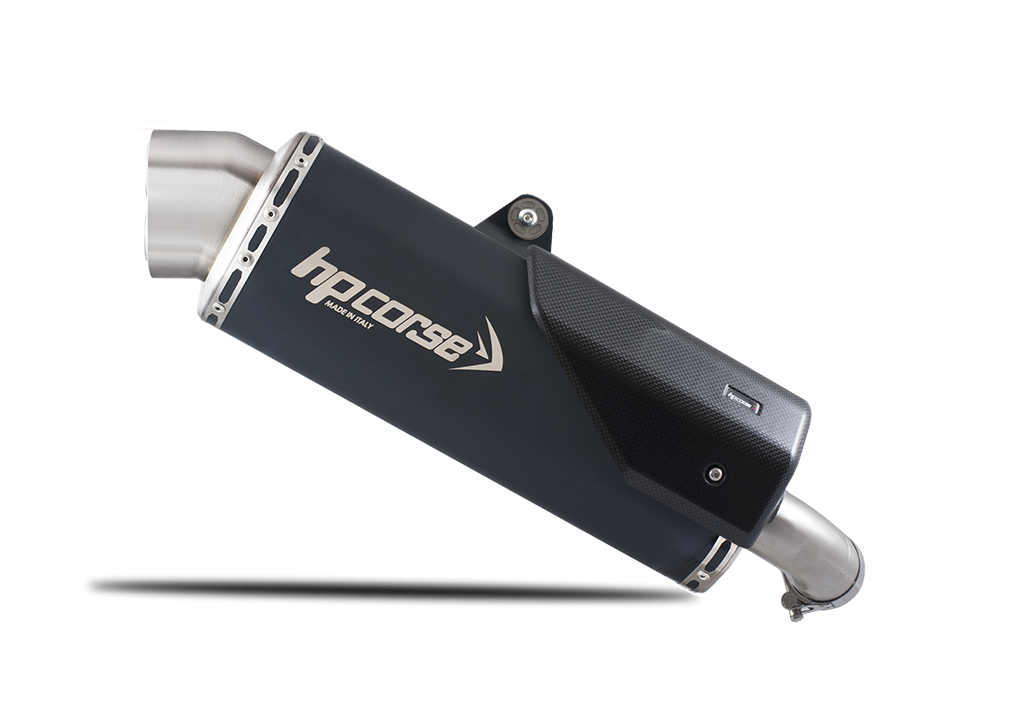 HP Corse échappement 4-Track R Black Suzuki V-Strom 1000 2017-2020
