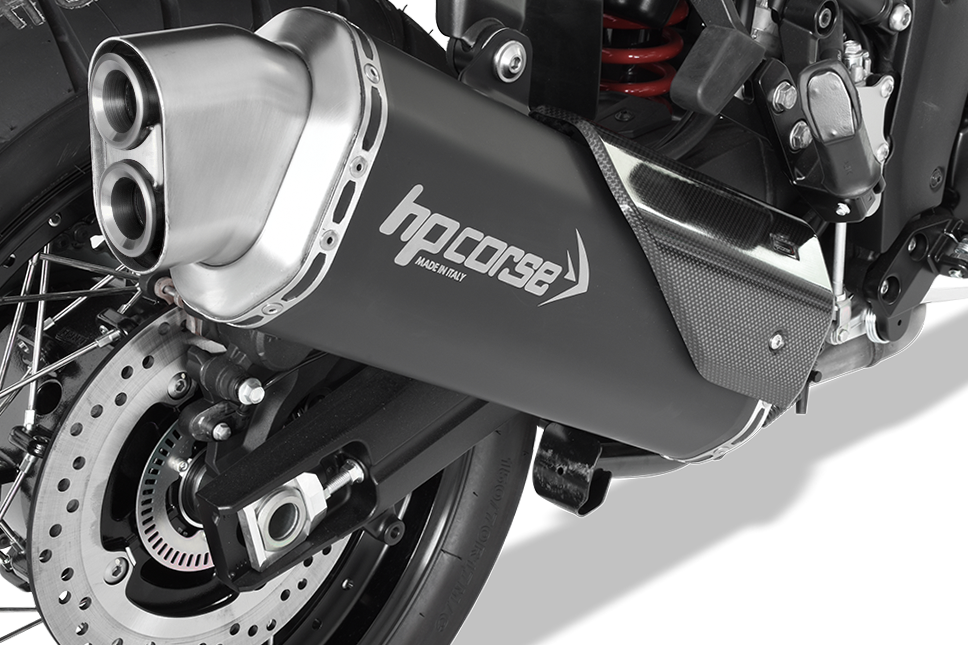 HP Corse échappement 4-Track R Black Suzuki V-Strom 1000 2017-2020