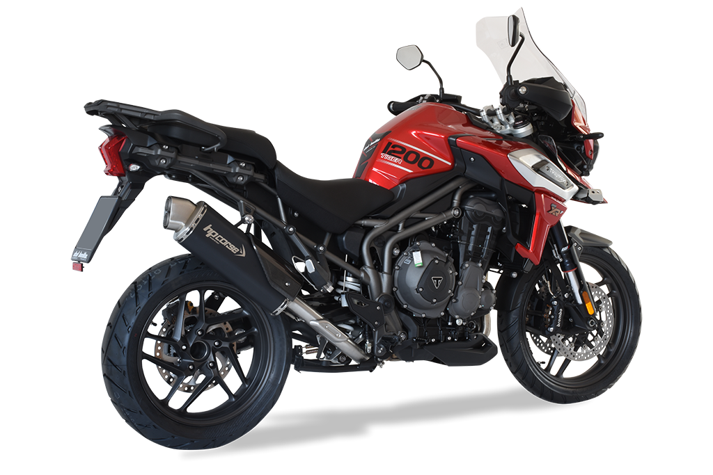 HP Corse échappement 4-Track R Black Triumph Tiger 1200 XCA 2018-2020