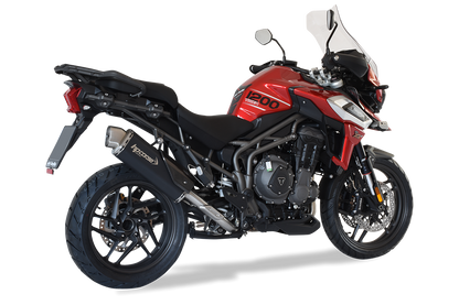HP Corse échappement 4-Track R Black Triumph Tiger 1200 XCA 2018-2020