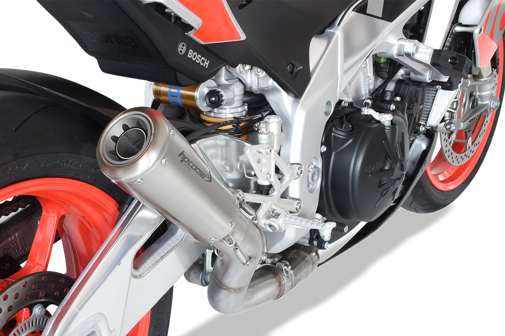 HP Corse échappement GP07 Satin Aprilia Tuono V4 2017-2018
