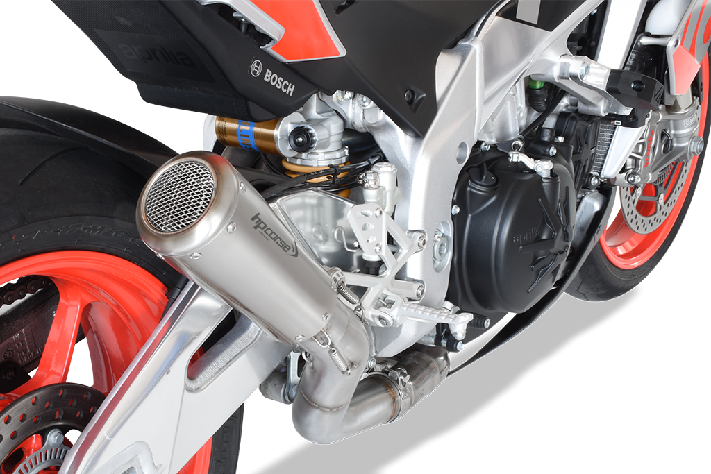 HP Corse échappement GP07 Satin Aprilia Tuono V4 2017-2018