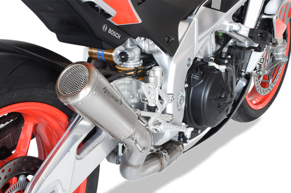 HP Corse échappement GP07 Satin Aprilia Tuono V4 2017-2018