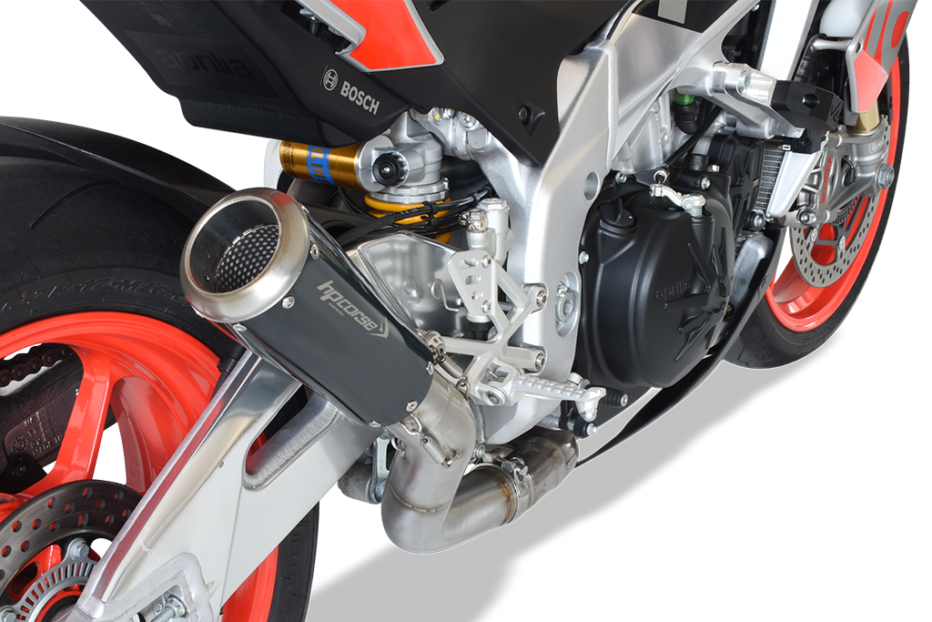 HP Corse échappement GP07 Satin Aprilia Tuono V4 2017-2018