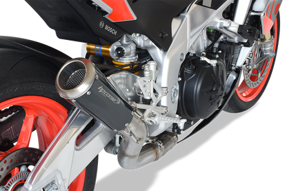 HP Corse échappement GP07 Satin Aprilia Tuono V4 2017-2018