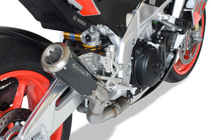 HP Corse échappement GP07 Satin Aprilia Tuono V4 2017-2018