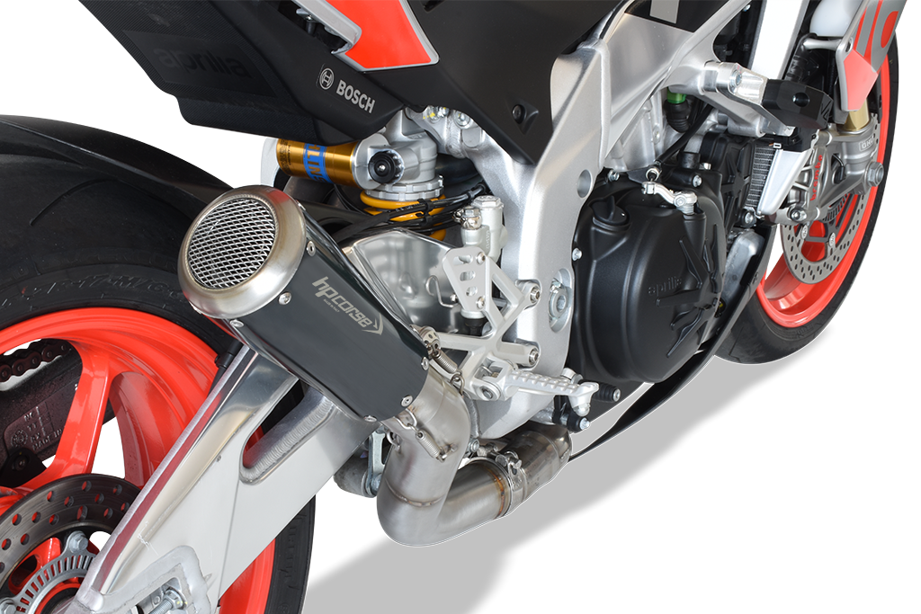 HP Corse échappement GP07 Satin Aprilia Tuono V4 2017-2018