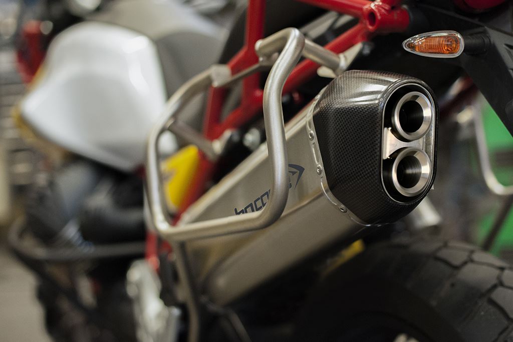 HP Corse Shappe SPS Carbon Titanium Moto Guzzi V85 TT 2019+
