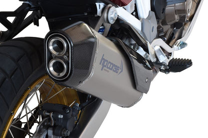 HP Corse échappement SPS Satin en carbone Honda CRF 1100 Africa Twin 2020-2024