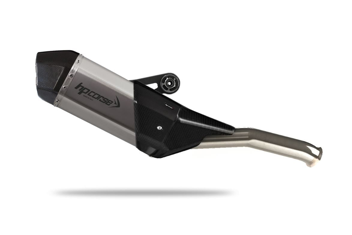 HP Corse Shappe SPS Carbon Short Titanium KTM 790 Adventure 2019-2024