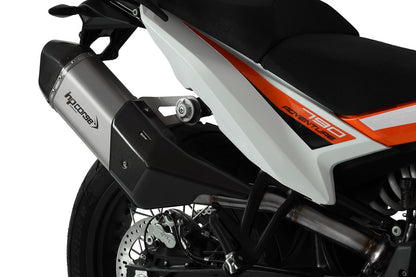HP Corse Shappe SPS Carbon Short Titanium KTM 790 Adventure 2019-2024