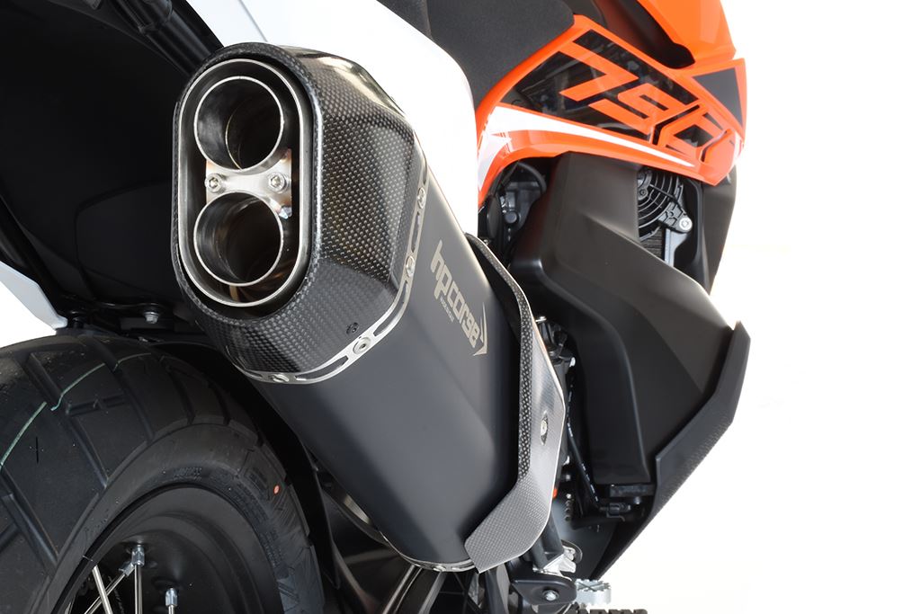 HP Corse Shappe SPS Carbon Short Black KTM 790 Adventure 2019-2024