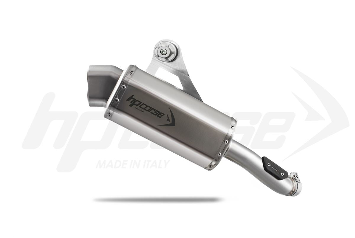HP Corse échappement 4-Track R Courte version en satin-raçage KTM 790 Adventure 2019-2024
