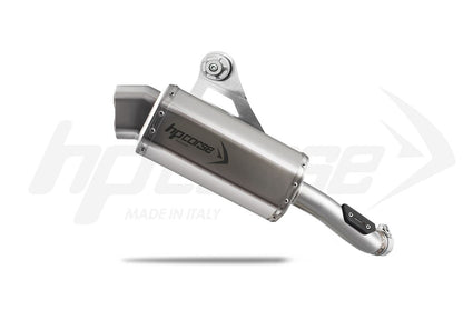HP Corse échappement 4-Track R Courte version en satin-raçage KTM 790 Adventure 2019-2024