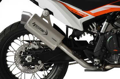 HP Corse Shape 4-Track R Short Titanium-Racing Version KTM 790 Adventure 2019-2024
