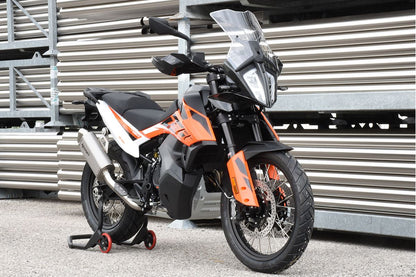 HP Corse échappement 4-Track R Courte version en satin-raçage KTM 790 Adventure 2019-2024