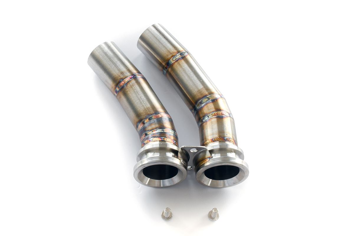 HP Corse Shape 4-Track R Short Titanium-Racing Version KTM 790 Adventure 2019-2024