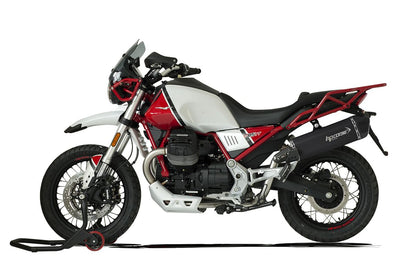 HP Corse échappement SPS Carbon Black Moto Guzzi V85 TT 2019+