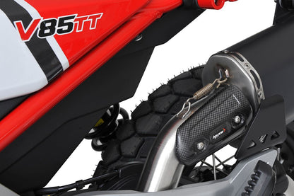 HP Corse échappement SPS Carbon Black Moto Guzzi V85 TT 2019+