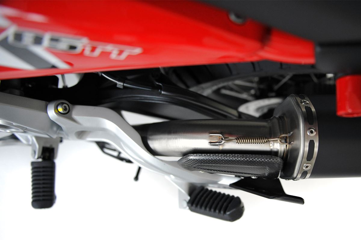 HP Corse échappement SPS Carbon Black Moto Guzzi V85 TT 2019+