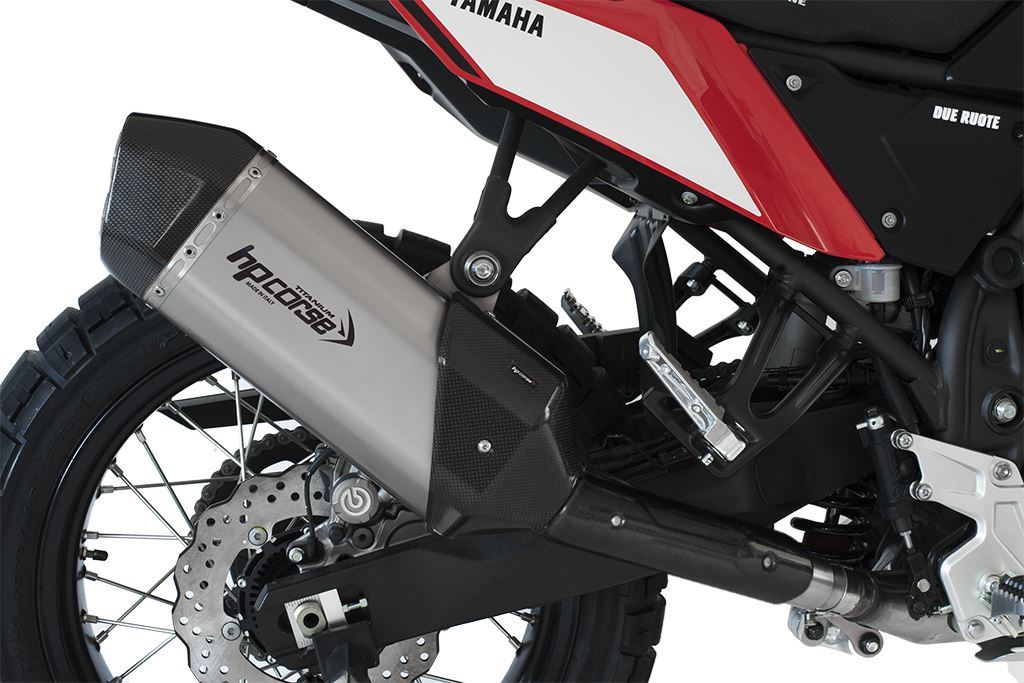 HP Corse SPS Carbon Short Titanium Yamaha Tenere 700 2019+