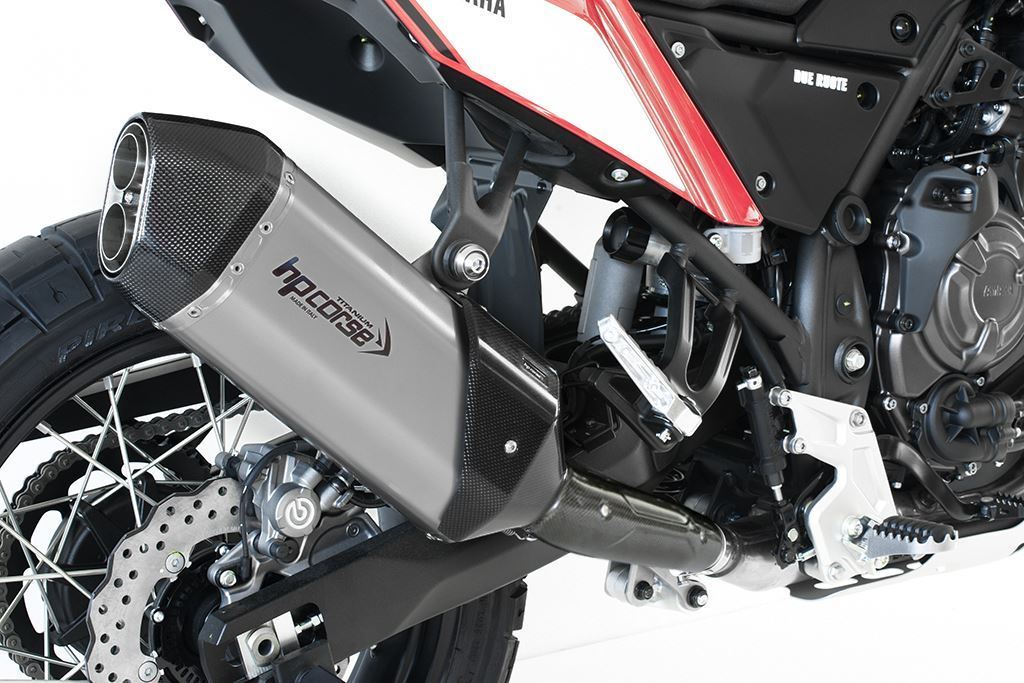 HP Corse SPS Carbon Short Titanium Yamaha Tenere 700 2019+