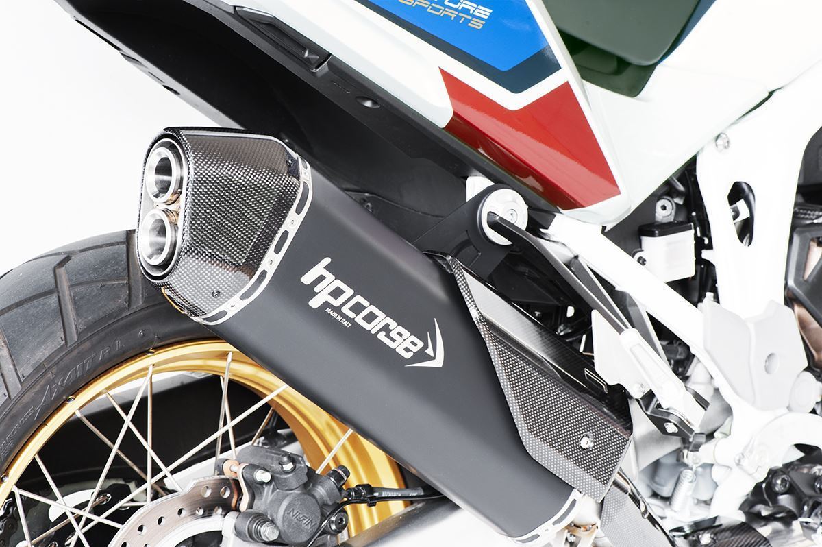 HP Corse échappement SPS Carbon Black Honda CRF 1100 Africa Twin 2020-2024