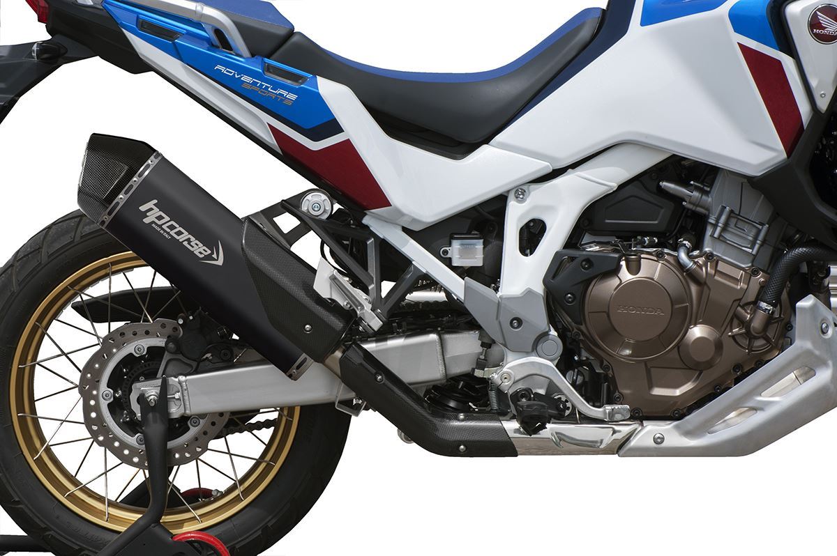 HP Corse échappement SPS Carbon Black Honda CRF 1100 Africa Twin 2020-2024