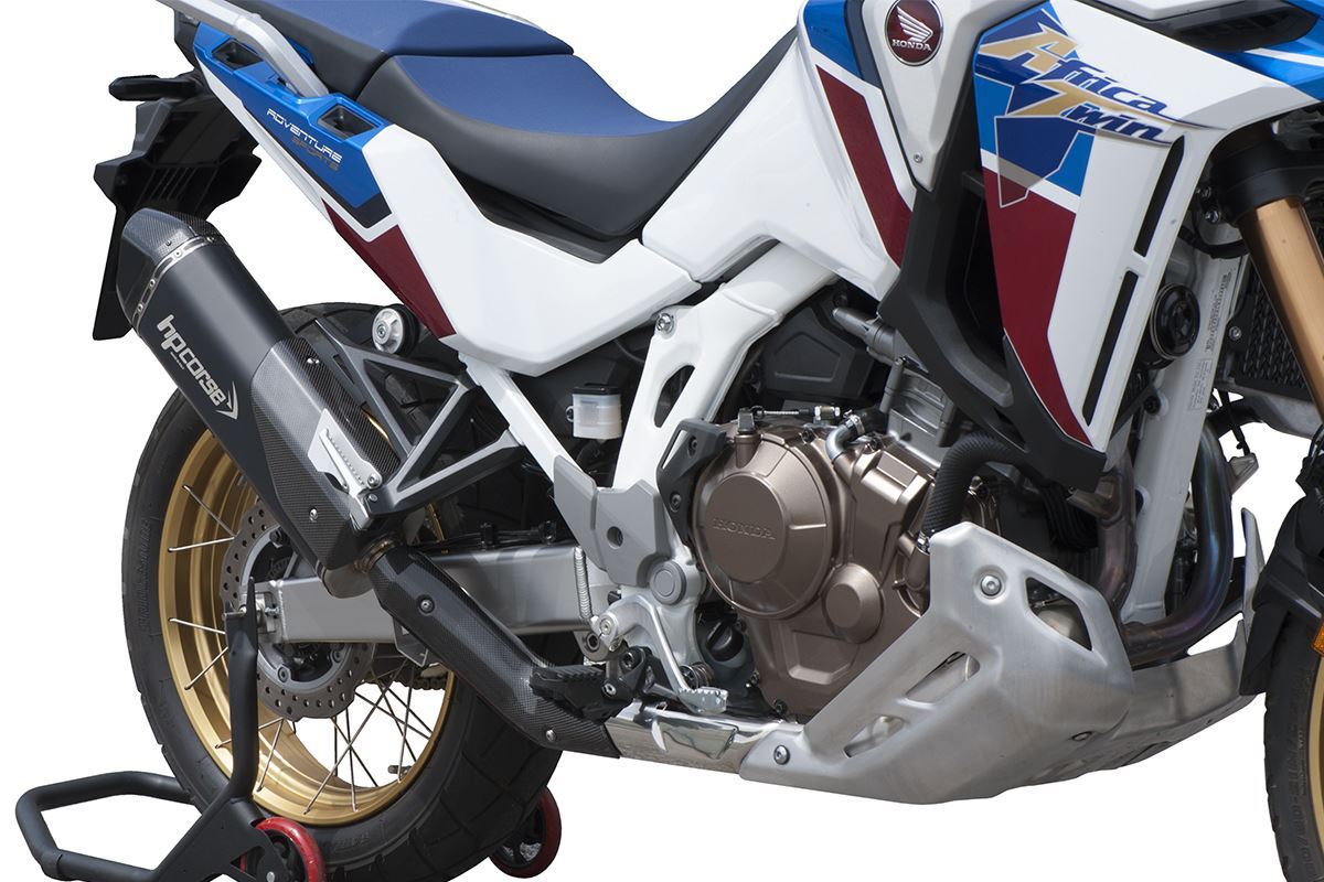 HP Corse échappement SPS Carbon Black Honda CRF 1100 Africa Twin 2020-2024