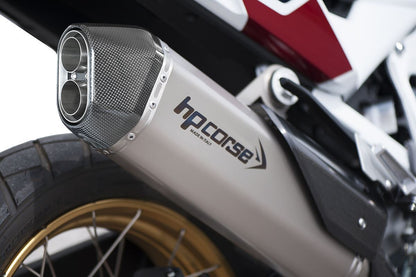 HP Corse échappement SPS Satin en carbone Honda CRF 1100 Africa Twin 2020-2024