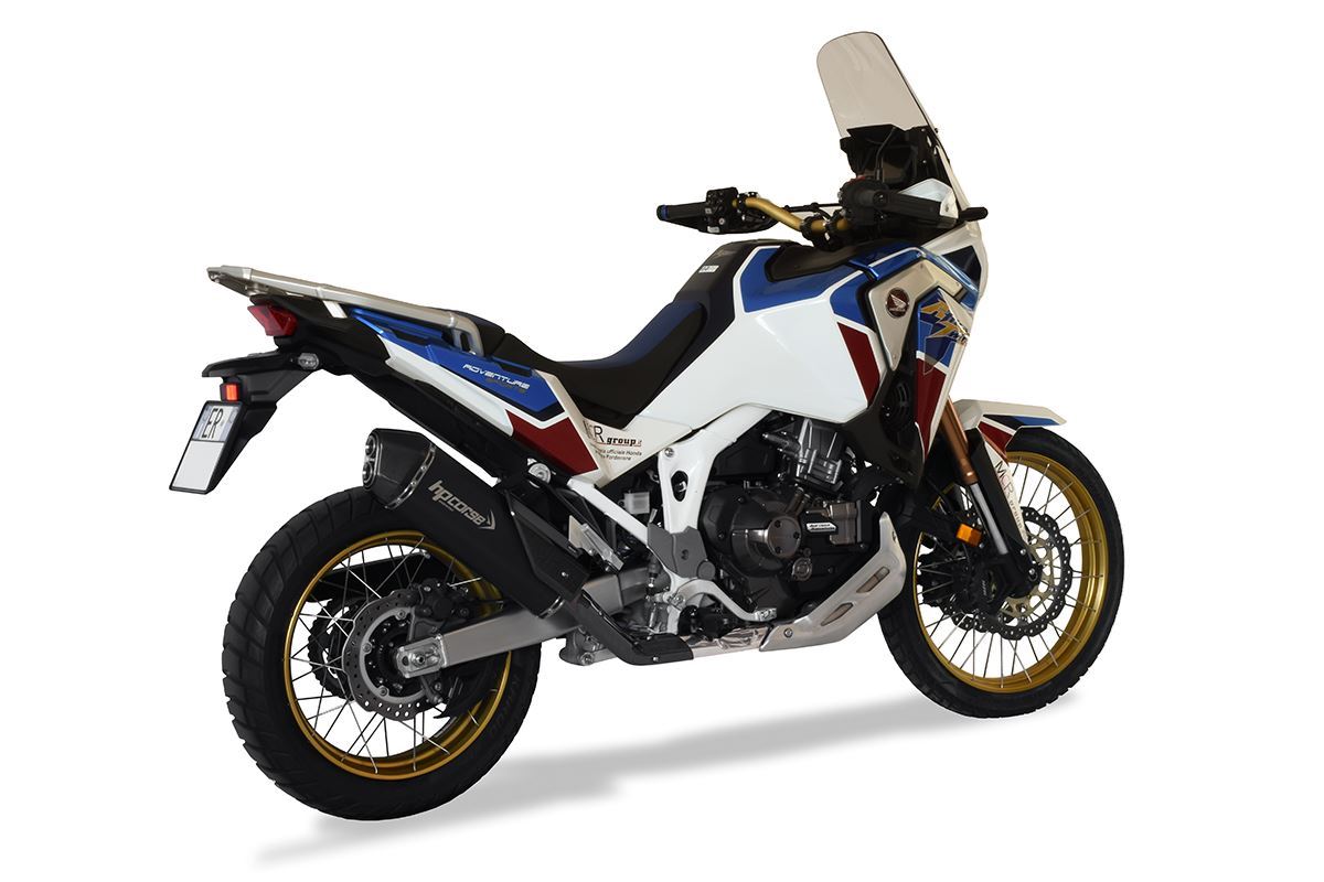 HP Corse échappement SPS Carbon Black Honda CRF 1100 Africa Twin 2020-2024