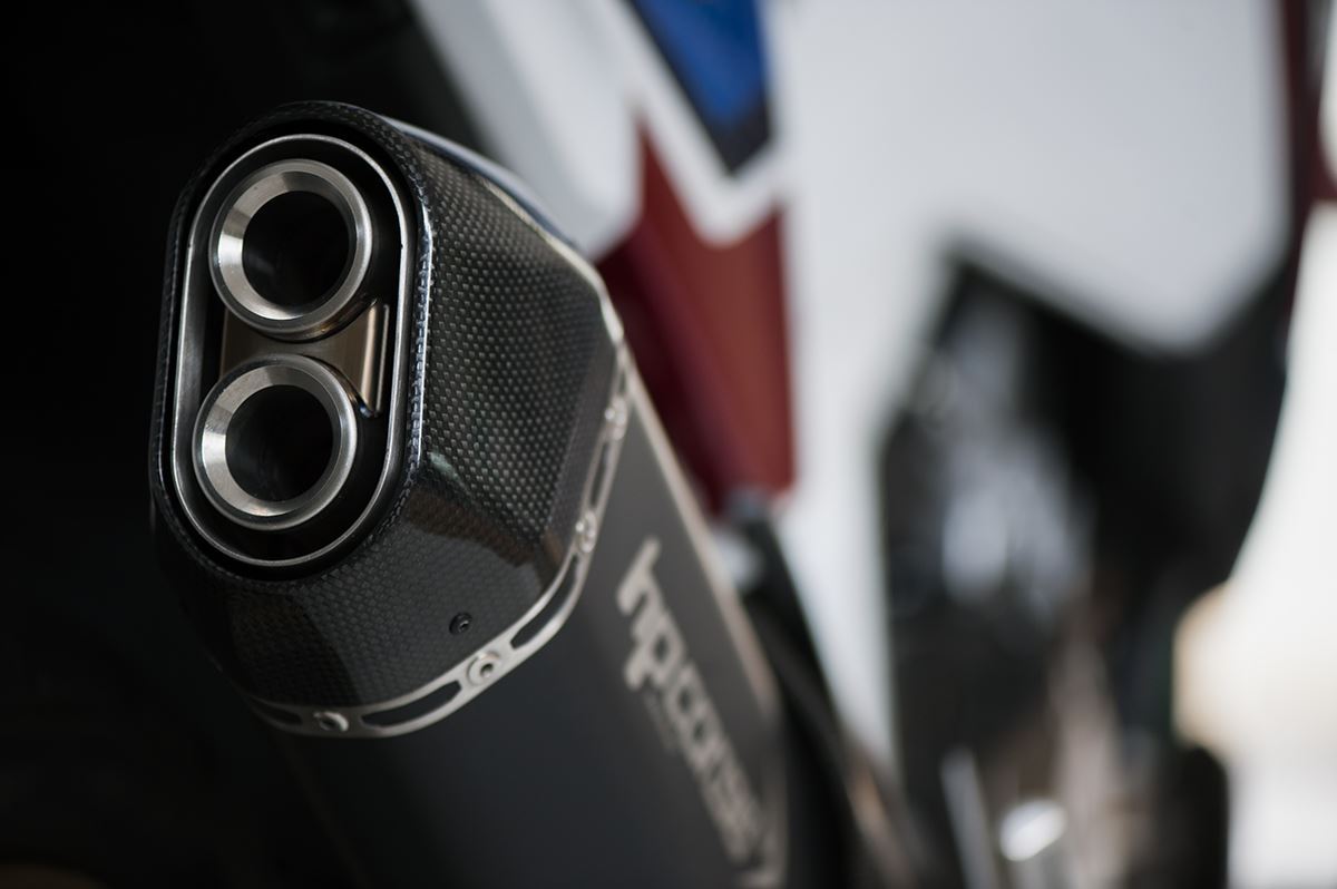HP Corse échappement SPS Carbon Black Honda CRF 1100 Africa Twin 2020-2024