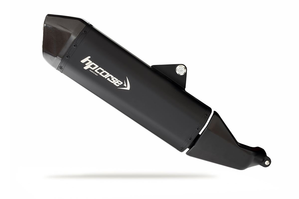 HP Corse échappement SPS en carbone noir titane Harley Davidson Pan America 1250 2021-2024