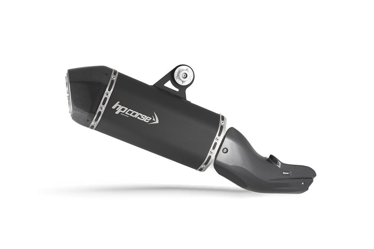 HP Corse échappement SPS Carbon Short Black BMW R 1250 GS 2019-2023