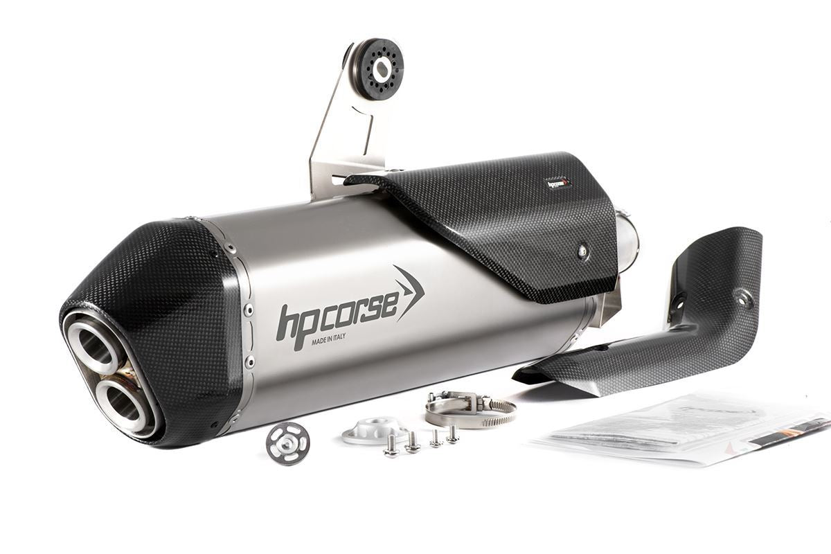 HP Corse échappement SPS Satin en carbone Honda CRF 1100 Africa Twin 2020-2024