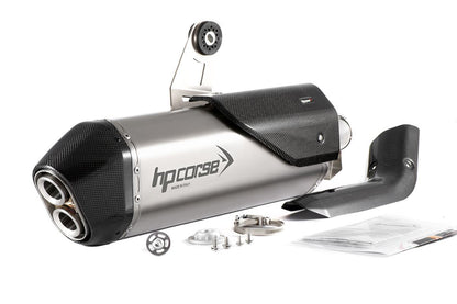 HP Corse échappement SPS Satin en carbone Honda CRF 1100 Africa Twin 2020-2024