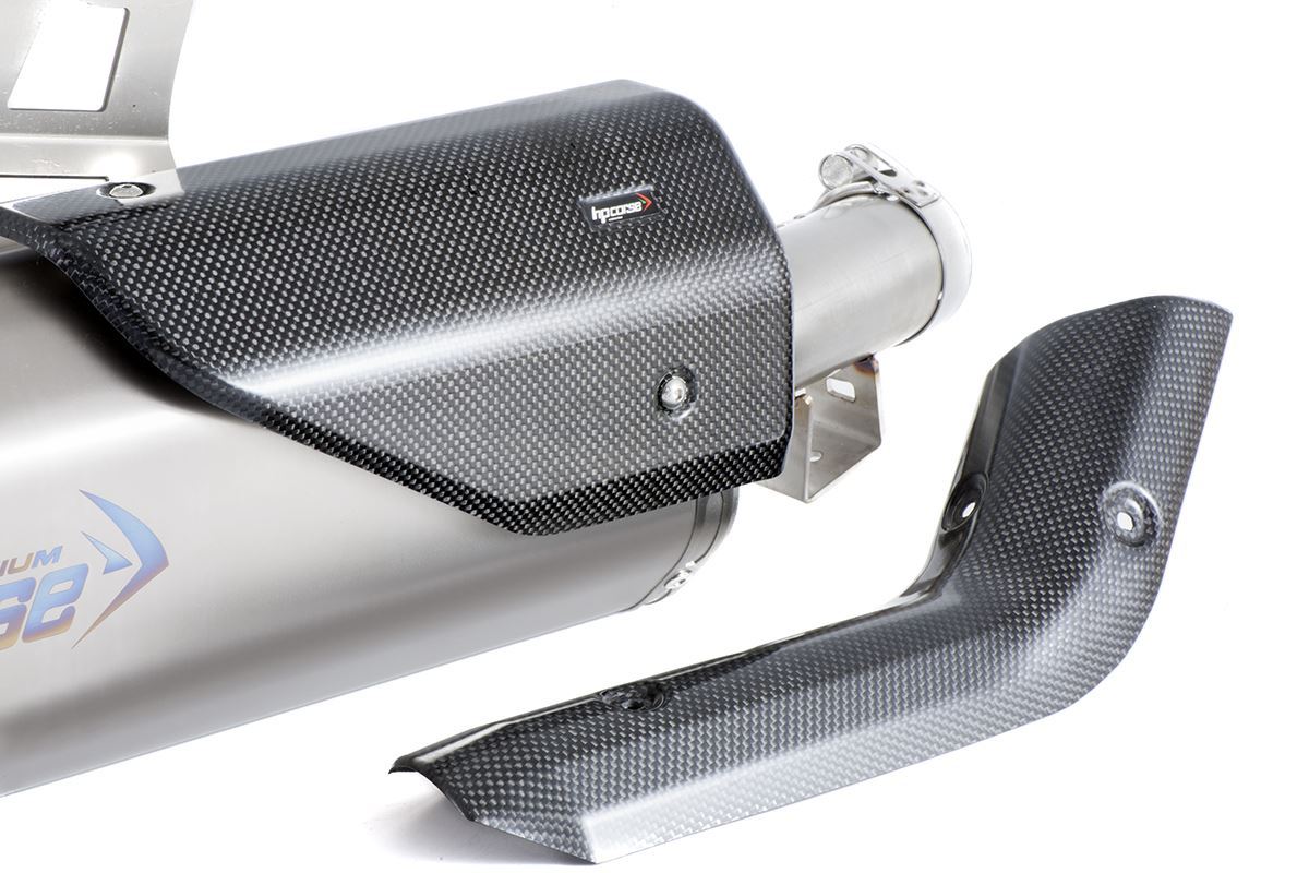 HP Corse échappement SPS Satin en carbone Honda CRF 1100 Africa Twin 2020-2024