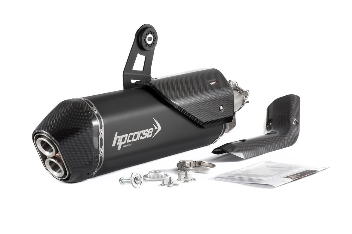 HP Corse échappement SPS Carbon Black Honda CRF 1100 Africa Twin 2020-2024