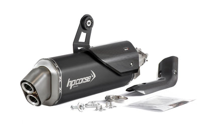 HP Corse échappement 4-Track R Black Honda CRF 1100 Africa Twin plus 2020-2024