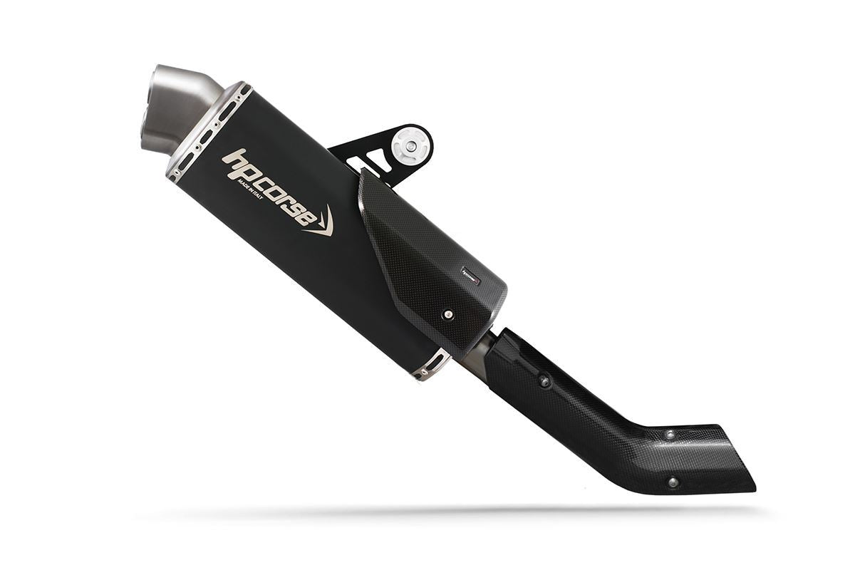 HP Corse échappement 4-Track R Black Honda CRF 1100 Africa Twin plus 2020-2024