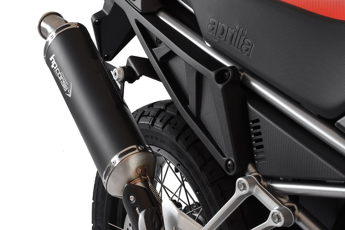 HP Corse échappement SP-1 Titane noir Aprilia Tuareg 660 2022-2025