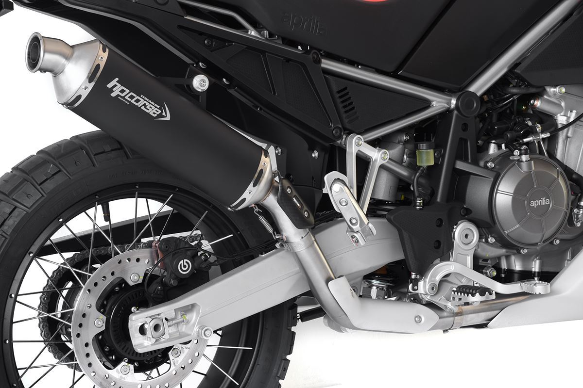 HP Corse échappement SP-1 Titane noir Aprilia Tuareg 660 2022-2025