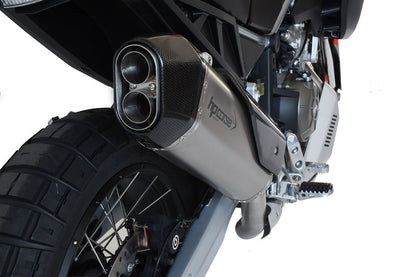 HP Corse échappement SPS Carbon 350 Satin Aprilia Tuareg 660 2022-2025