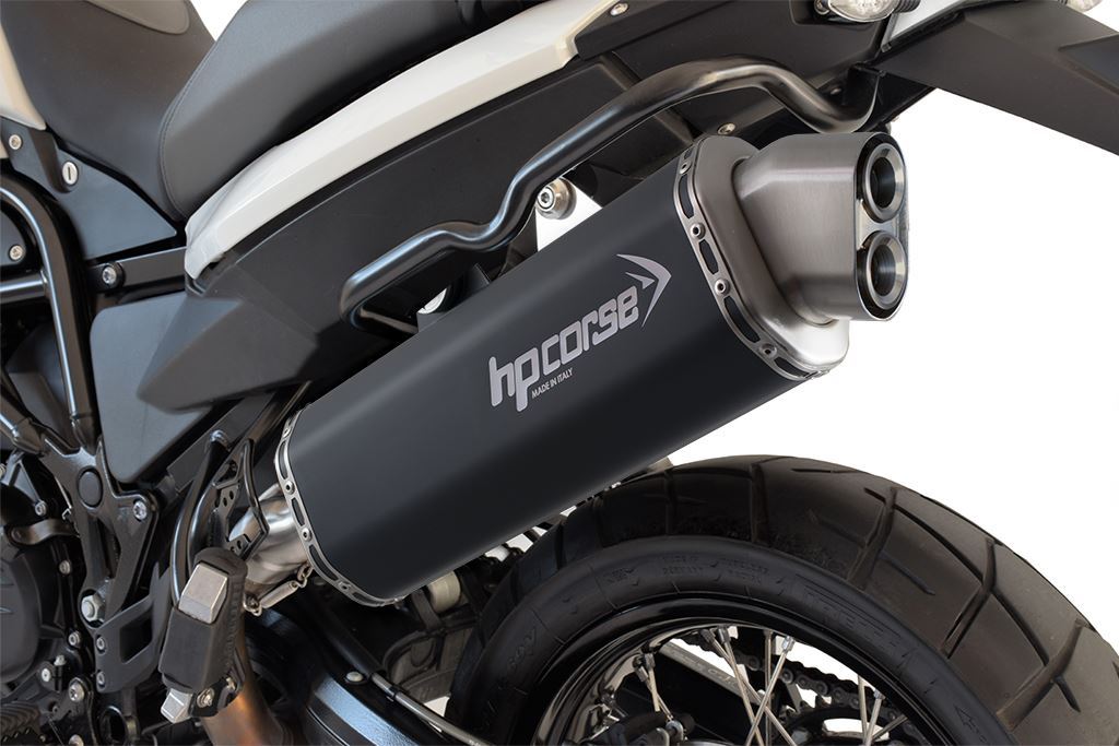 HP Corse échappement 4-Track R Black BMW F 800 GS 2008-2017