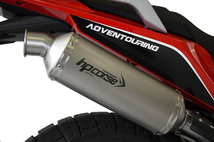 HP Corse SHUISH SP-1 Short Titanium Moto Morini X-Cape 649 2021-2024