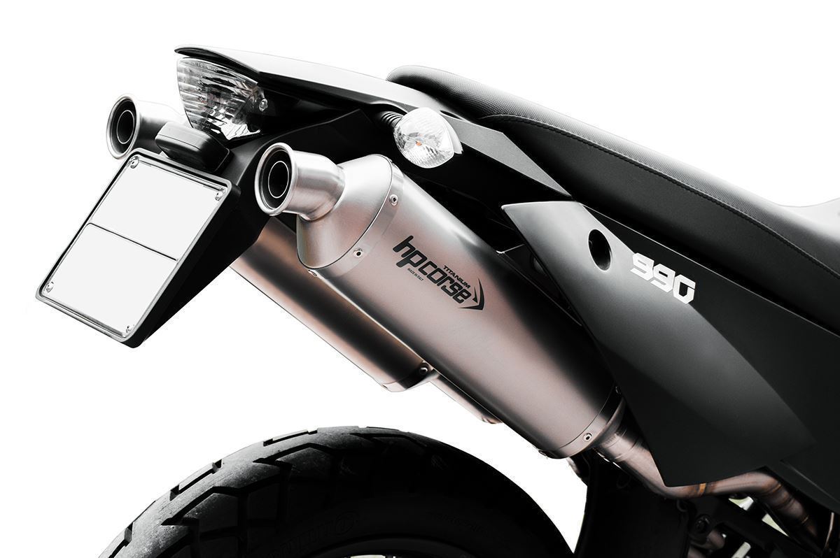 HP Corse Shape SP-1 Titanium (double échappement) KTM 990 Adventure R 2006-2014